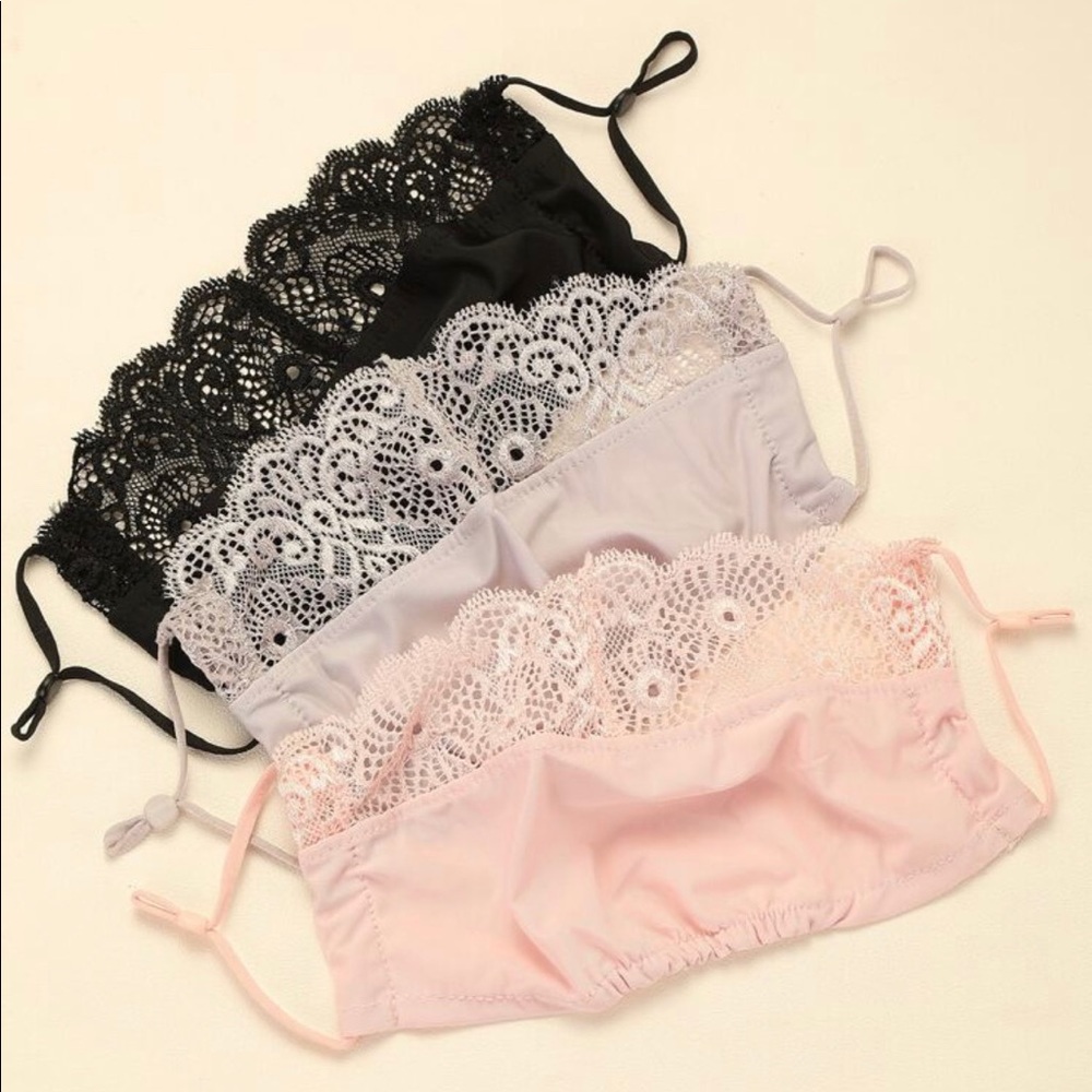 3 pack Laced Face Covering PPV